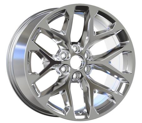 22 INCH GMC/CHEVY RIMS SIERRA DENALI YUKON TAHOE SUBURBAN AVALANCH LTZ SNOWFLAKE WHEELS