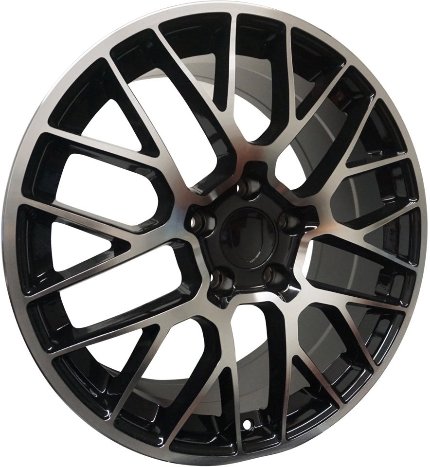 21 Inch Staggered Rims Fits Porsche Macan Base S GTS Turbo Staggered Wheels