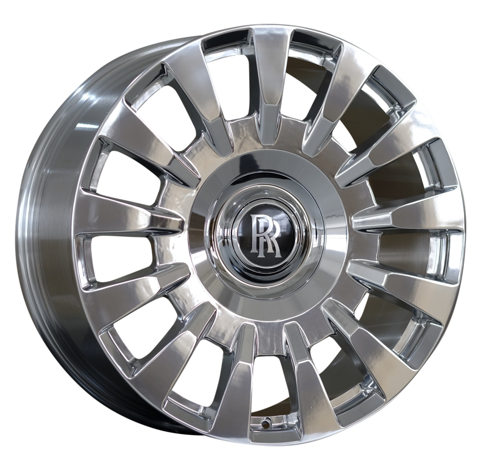 22 Inch Rolls Royce Polished Wheels