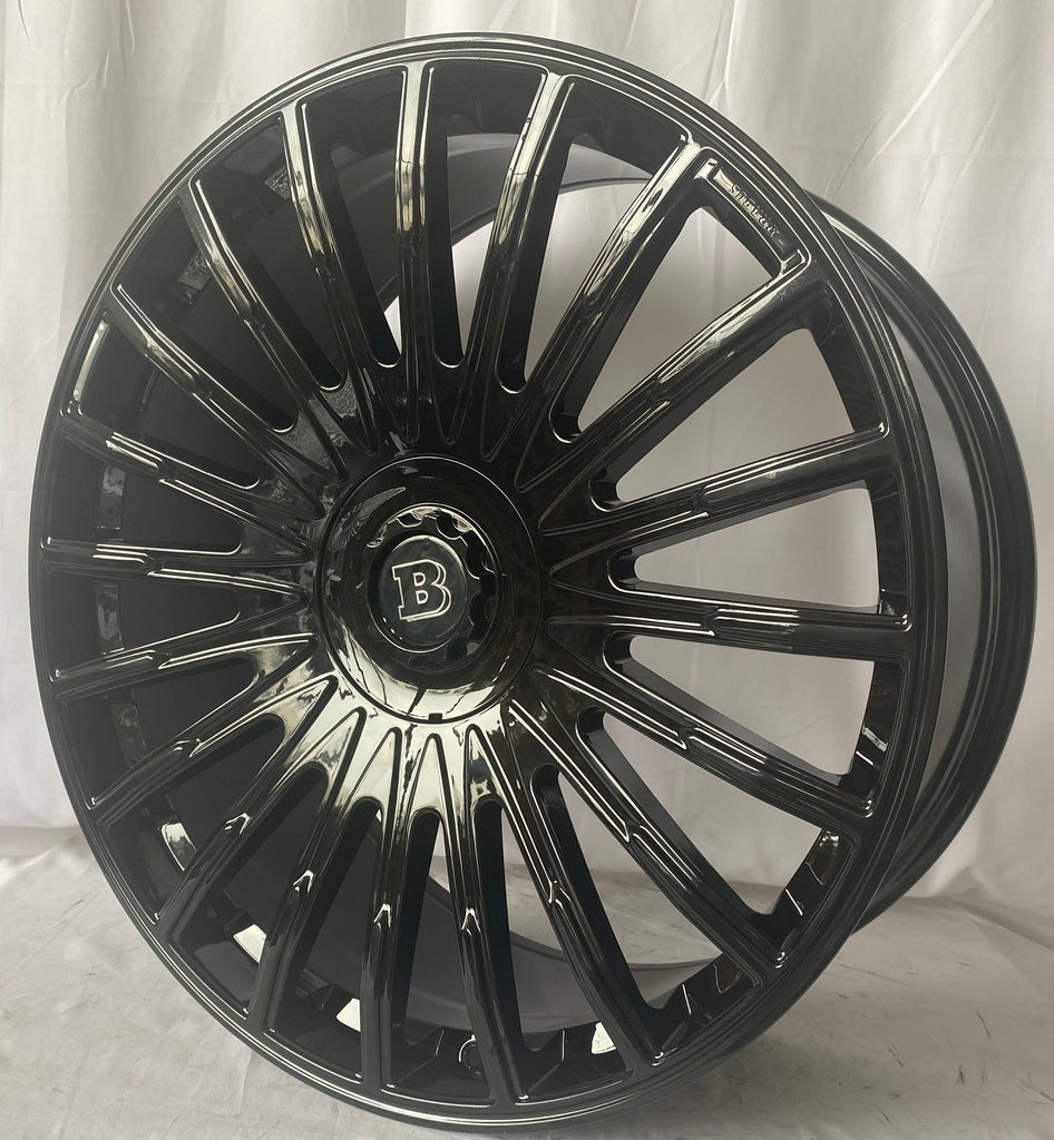 24 Inch Rims Fit Mercedes G Wagon G550 G65 G63 G55 G500 Brabus "PLATINUM" Style Wheels