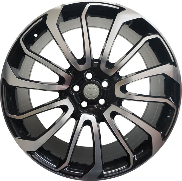 24 Inch Rims Range Rover Autobiography Style Sport LR3 LR4 & HSE Wheels Black Machined Face