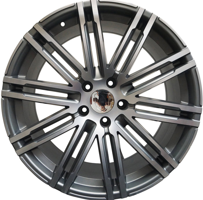 22 Inch Rims Fits Porsche Cayenne Models GTS Turbo Base Wheels