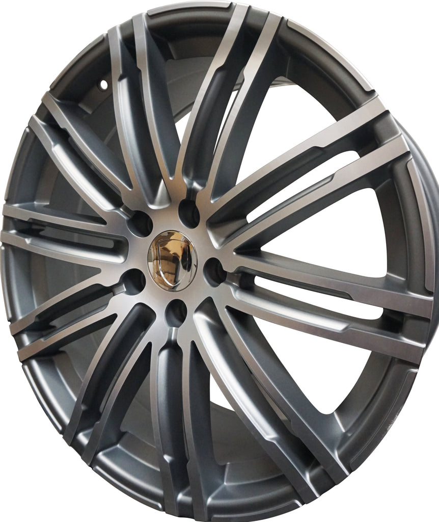 22 Inch Rims Fits Porsche Cayenne Models GTS Turbo Base Wheels