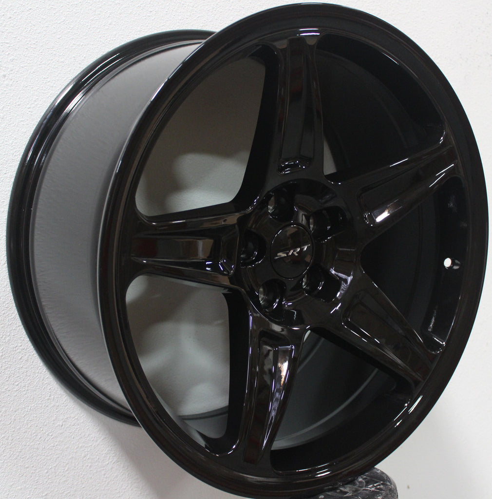 20 Inch Dodge Wheels Charger Challenger Magnum Hellcat SRT Gloss Black Demon Rims
