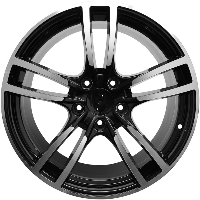 22 INCH RIMS FIT PORSCHE PANAMARA CAYENNE TURBO S GTS BASE STAGGERED TURBO 2 WHEELS