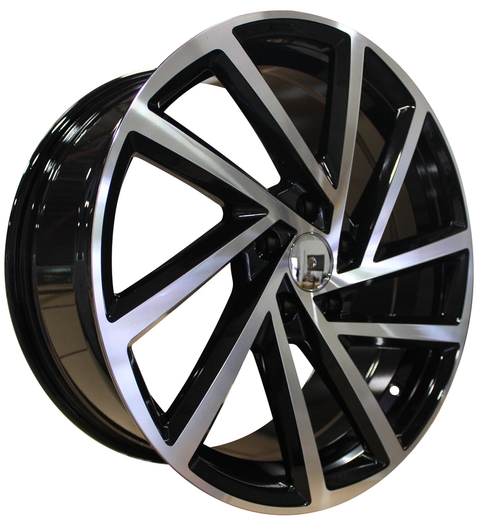 18 Inch Rims Fits Volkswagen VW Golf GTI Jetta Passat 5X112 R32 Detroit Wheels