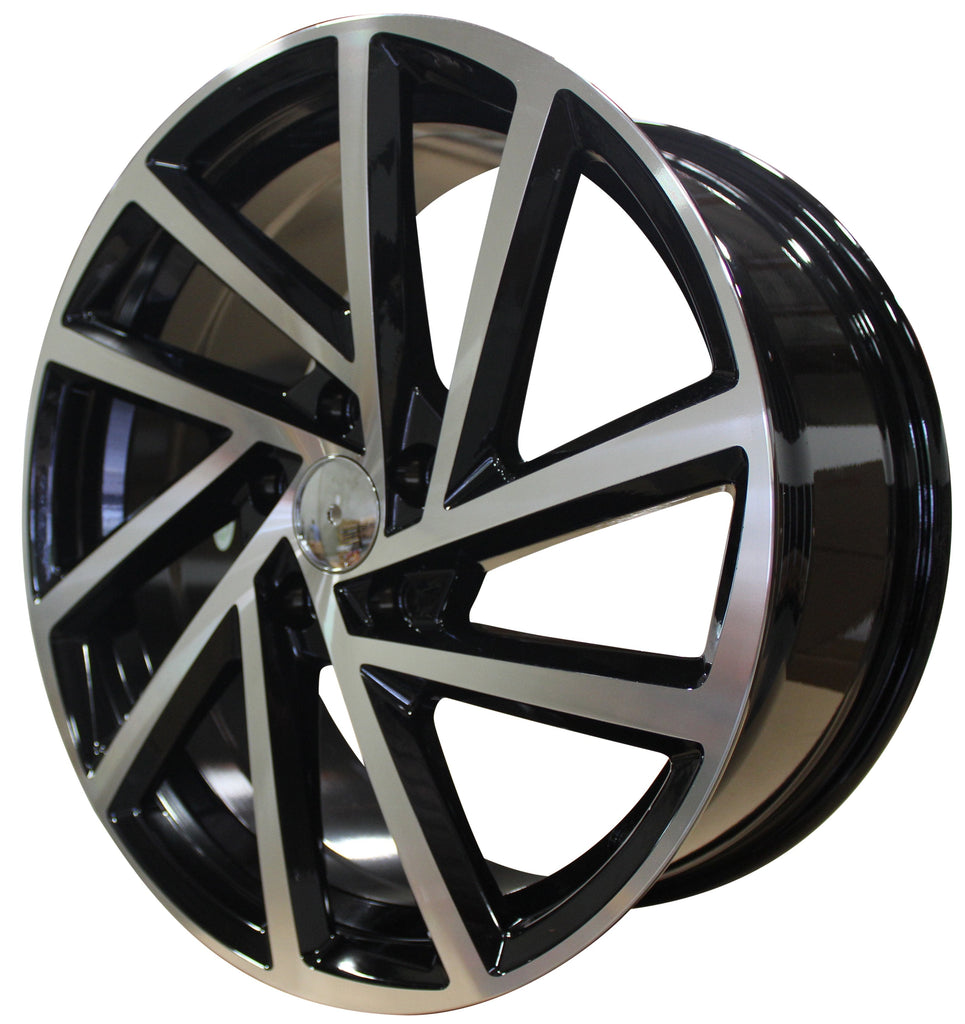 18 Inch Rims Fits Volkswagen VW Golf GTI Jetta Passat 5X112 R32 Detroit Wheels