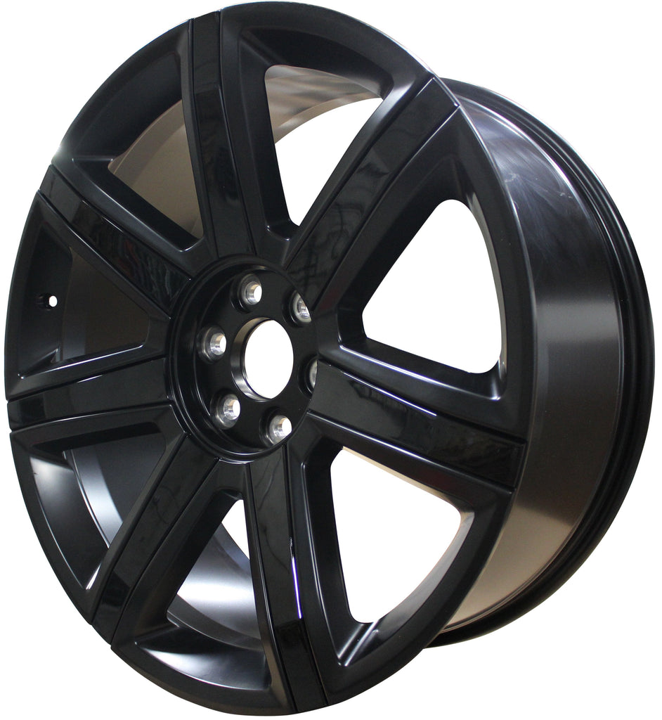 24 INCH ESCALADE RIMS SUV & ESV PLATINUM BLACK DENALI TAHOE YUKON WHEELS