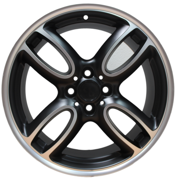 17 Inch Mini Cooper Clubman Cooper S Coupe Black Machined Wheels