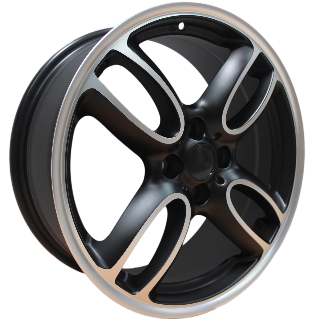 17 Inch Mini Cooper Clubman Cooper S Coupe Black Machined Wheels