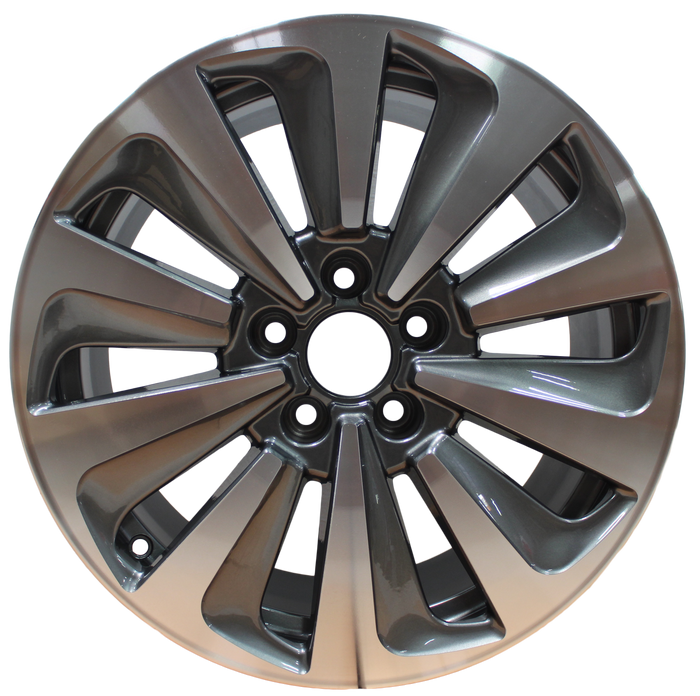 17 Inch Audi Rims A3 A4 S3 S4 Q3 Q5 Gunmetal Machined Wheels