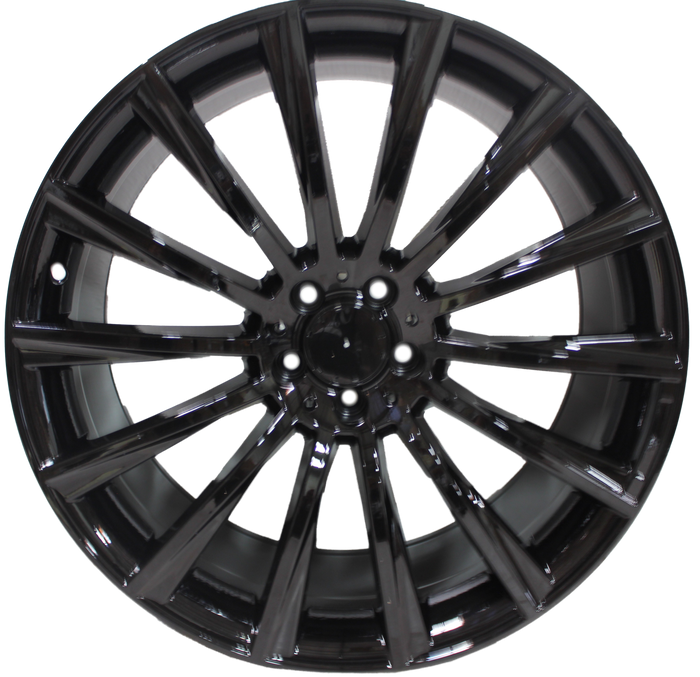 20 Inch Rims Fit Mercedes S Class S600 S560 S550 S500 S63 CL Gloss Black Wheels