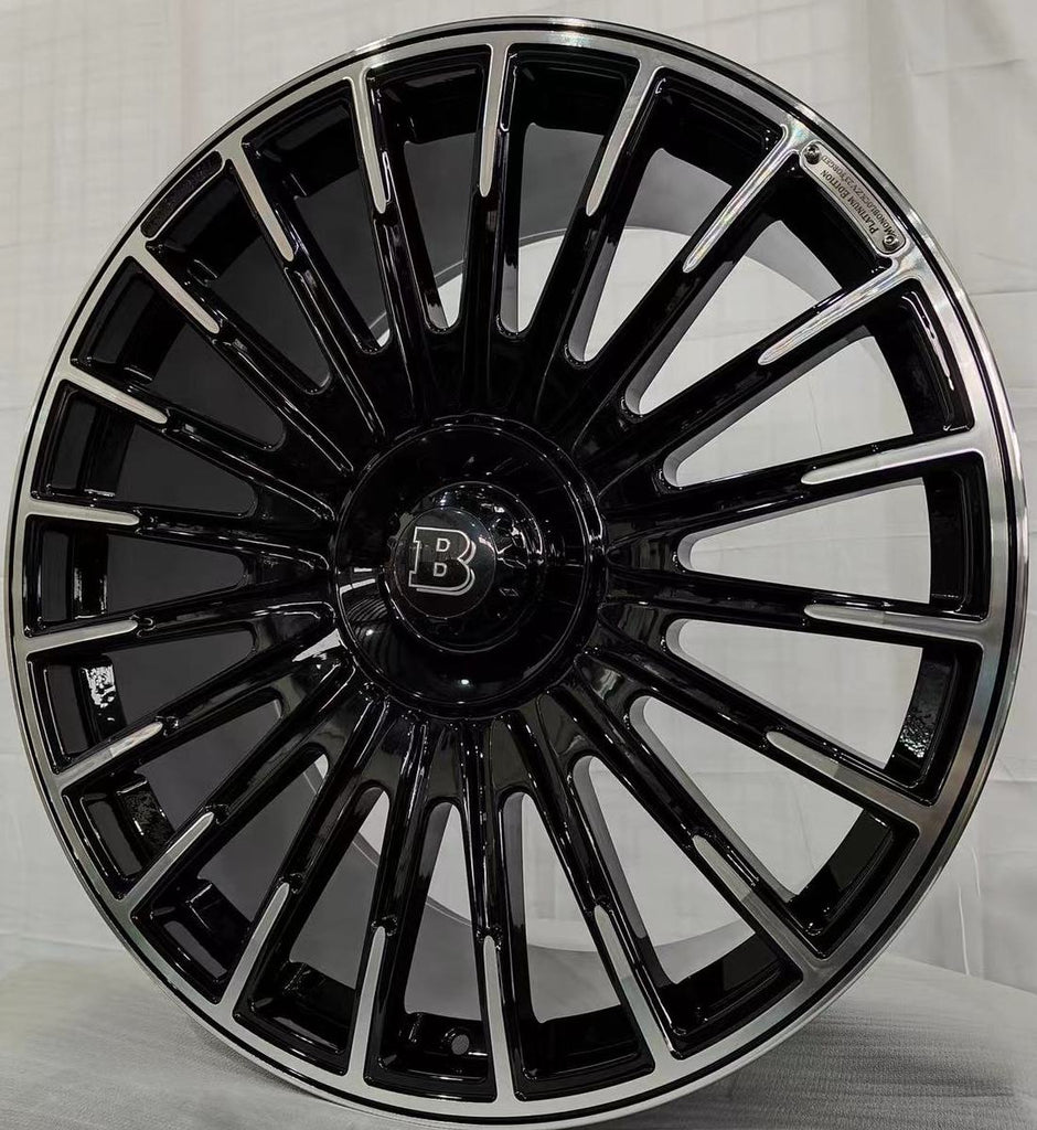22 Inch Forged Rims Fit Mercedes G Wagon G550 G65 G63 G55 G500 Brabus "PLATINUM" Style Wheels