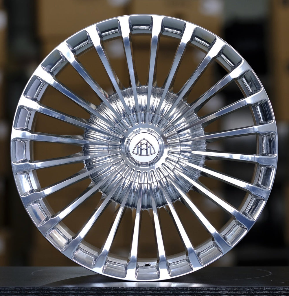 22 Inch Forged Rims Fit Mercedes S580 S560 S600 S500 S550 S63 S400 S Class Wheels