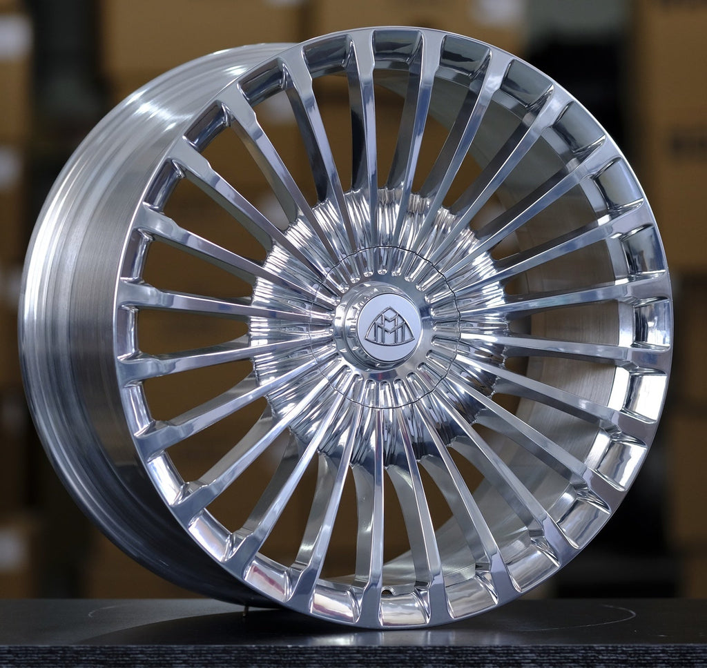 22 Inch Forged Rims Fit Mercedes S580 S560 S600 S500 S550 S63 S400 S Class Wheels