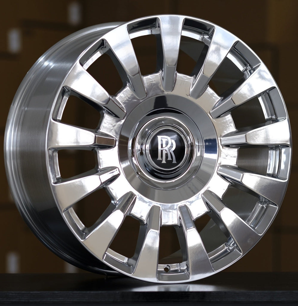 21" INCH ROLLS ROYCE GHOST WRAITH PHANTOM GHOST POLISHED WHEELS