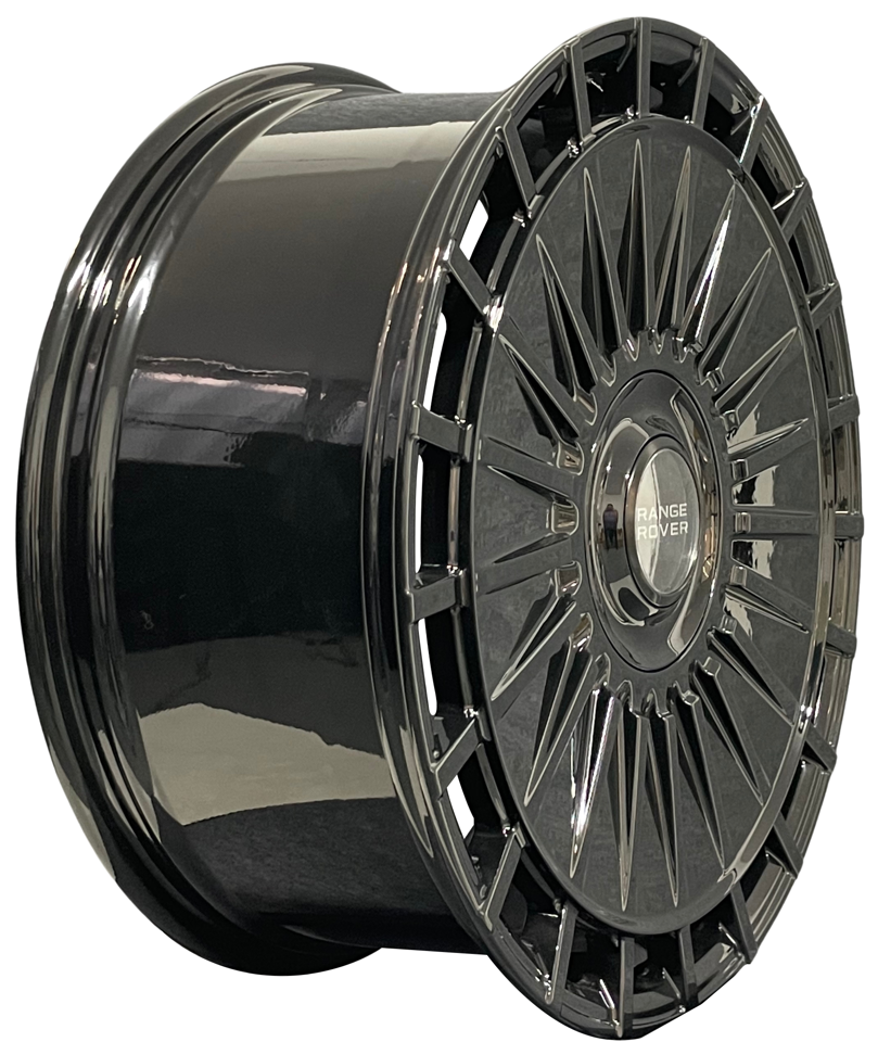 24 Inch Monoblock Forged Black Range Rover Rims HSE & Sport SV P360 P400 P460 Wheels