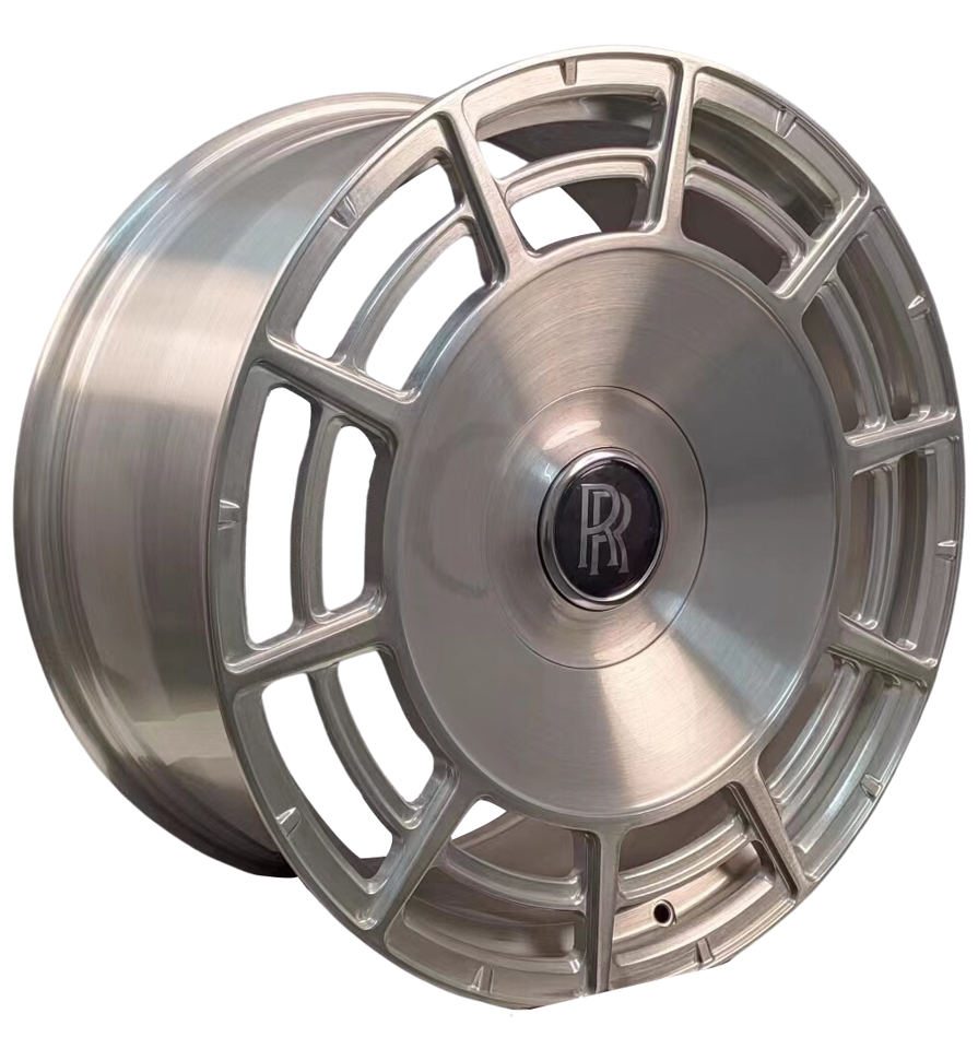 24" INCH ROLLS ROYCE GHOST CULLINAN PHANTOM FORGED BRUSHED WHEELS