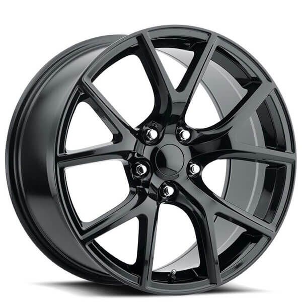 20 Inch Jeep SRT Hellcat Grand Cherokee Laredo Gloss Black Trackhawk Wheels