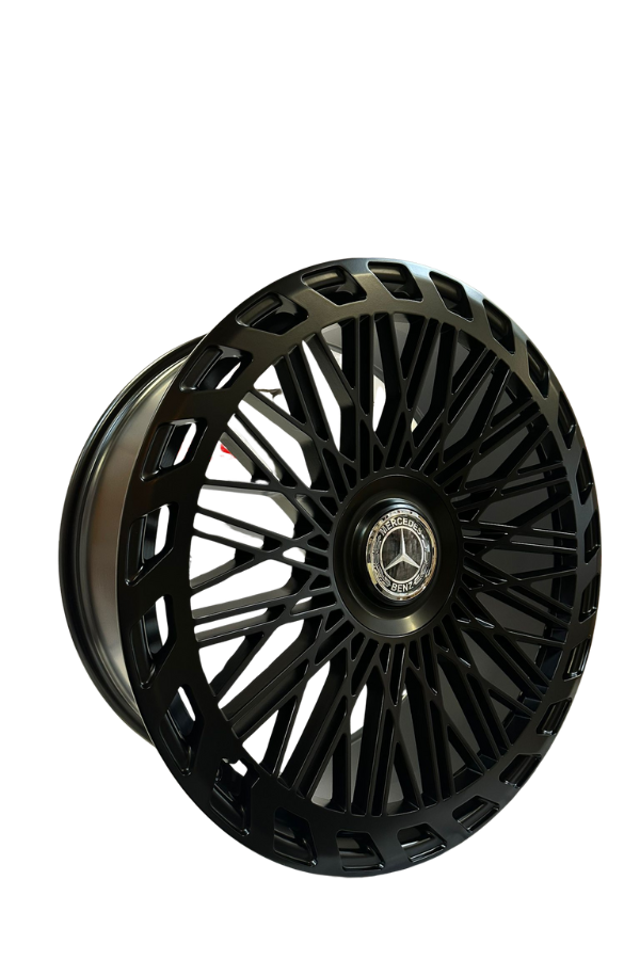 24 Inch Monoblock Rims fit Mercedes G Wagon G550 G65 G63 G55 G500 G400 Style Wheels (Copy)
