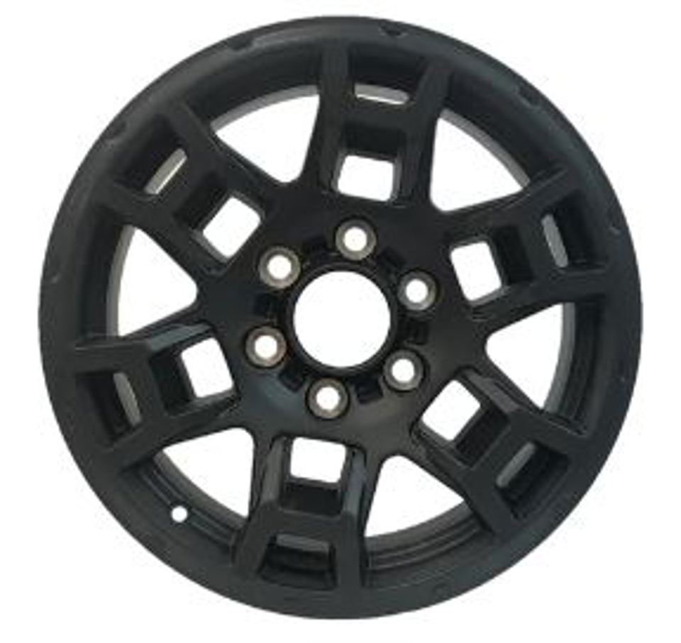 20 Inch Toyota TRD PRO Style Satin Black Rims Fits 4Runner FJ Cruiser Tacoma Style Wheels