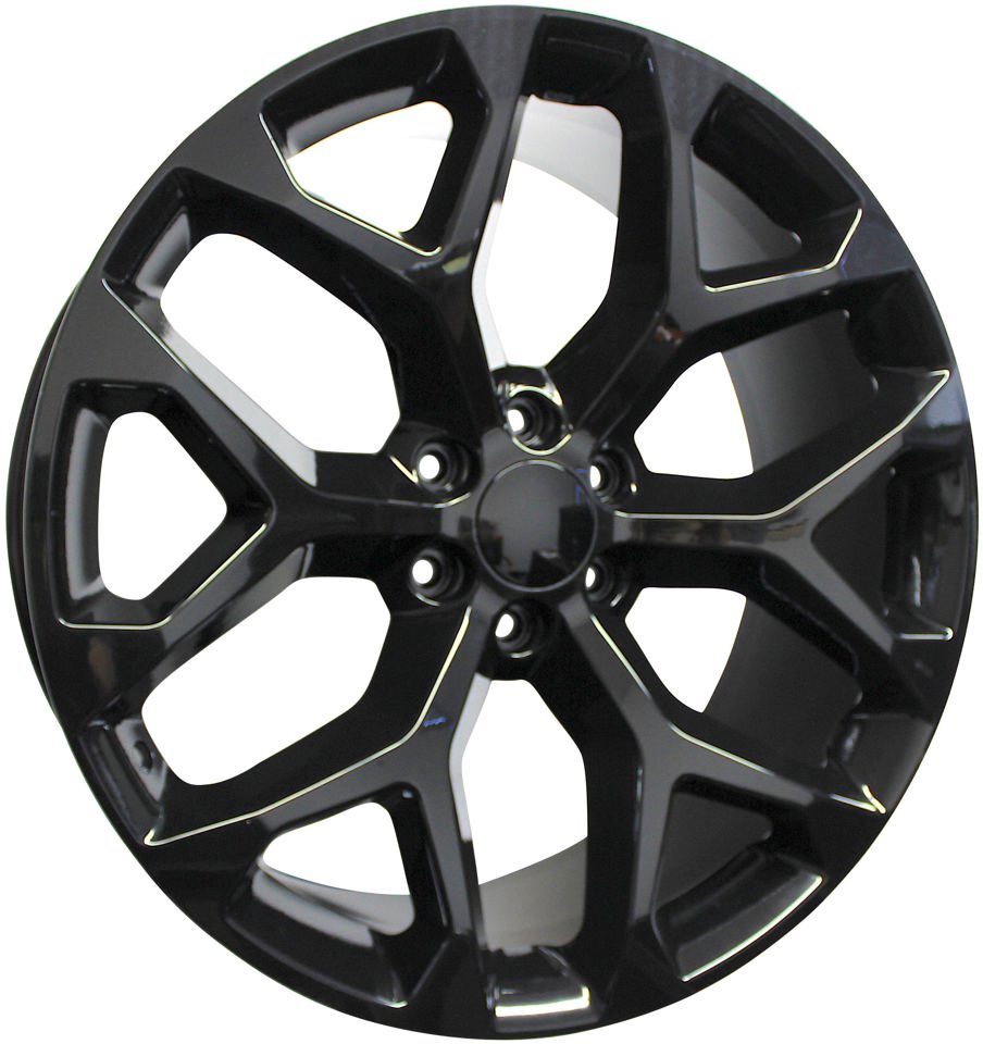 22 INCH GMC/CHEVY RIMS SIERRA DENALI YUKON TAHOE SUBURBAN AVALANCH LTZ SNOWFLAKE WHEELS