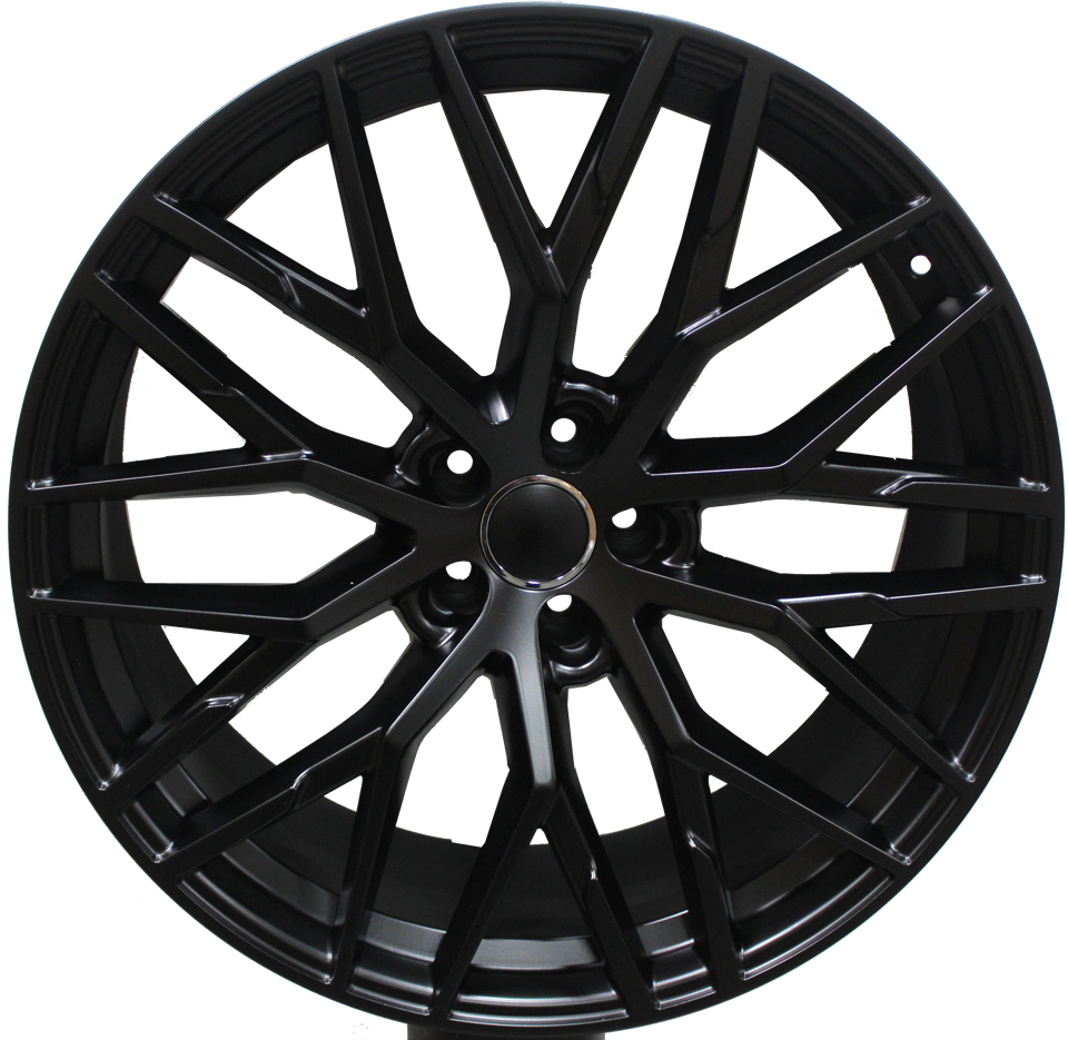 22 INCH RIMS fit AUDI S LINE R8 STYLE A8 A7 S8 S7 RS7 RS8 Q5 SQ5 Q7 SQ7 Q SQ8 MESH BLACK WHEELS