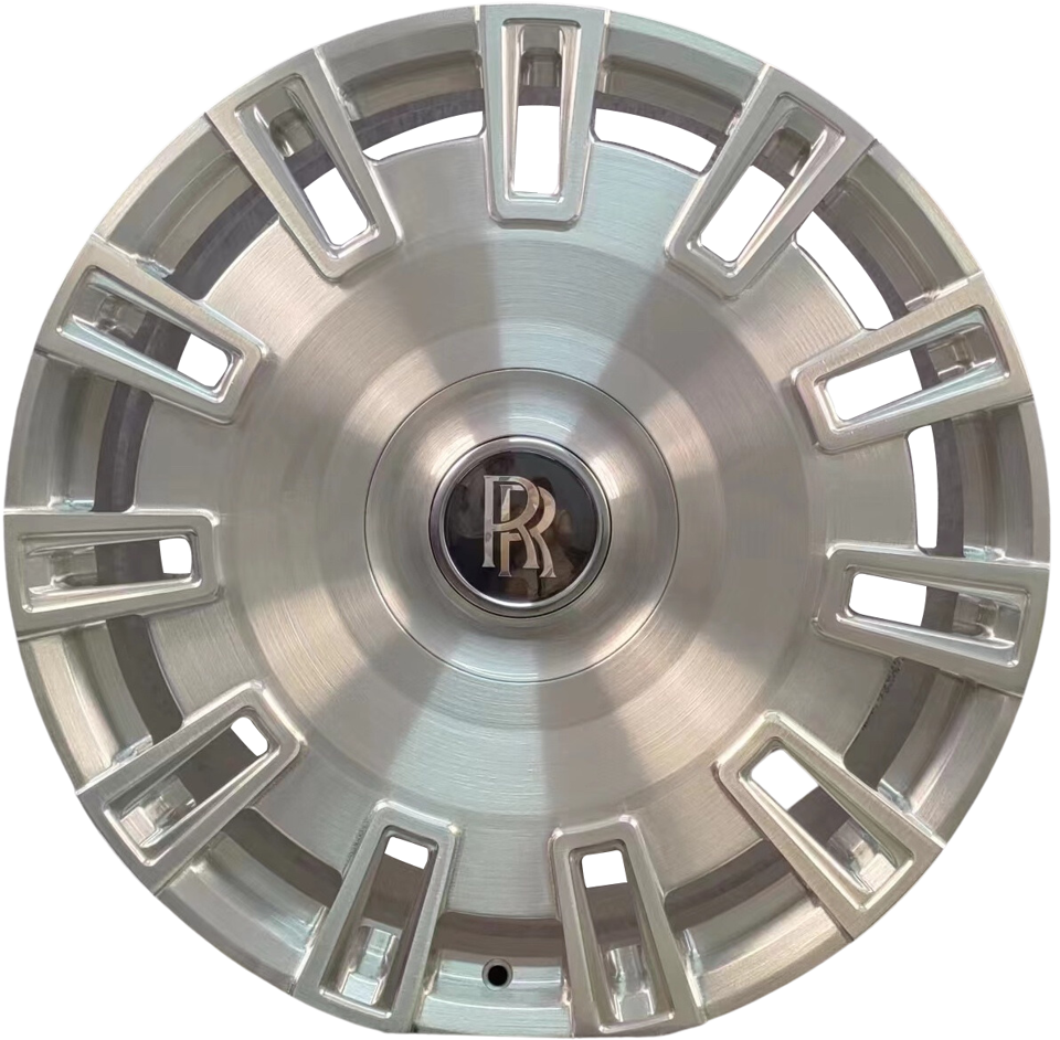 24" INCH ROLLS ROYCE GHOST CULLINAN PHANTOM FORGED BRUSHED WHEELS