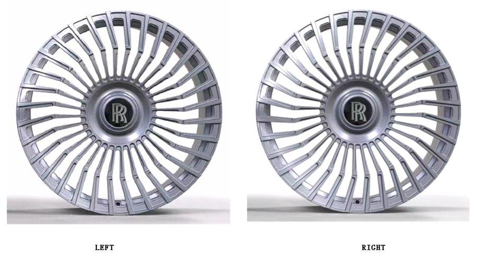 24” Rolls Royce Monoblock Forged Staggered Wheels for Rolls Royce Ghost / Phantom / Wraith Fitment