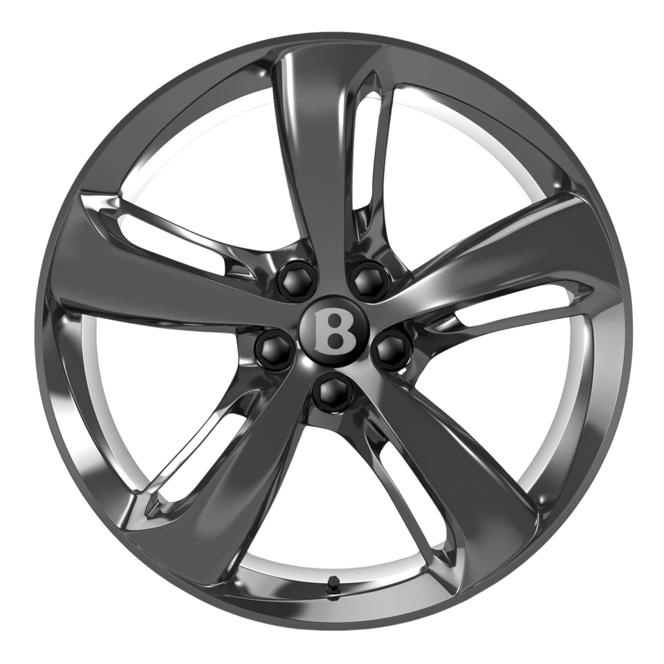 22 Inch Monoblock Forged Rims Bentley Bentayga Polished Wheels