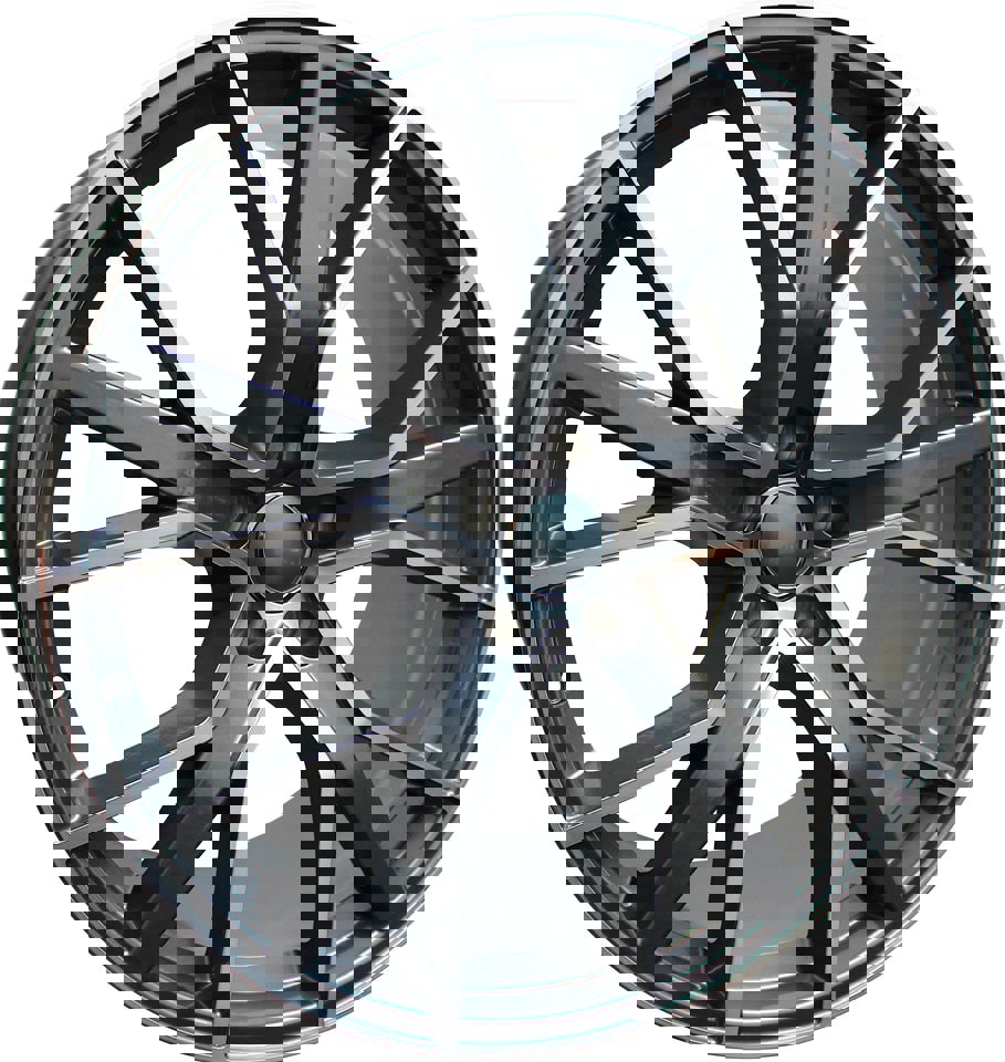 22 INCH WHEELS AUDI S LINE Q5 Q7 Q8 S6 S7 S8 A5 A6 A7 A8 GUNMETAL MACHINED RIMS S8 STYLE