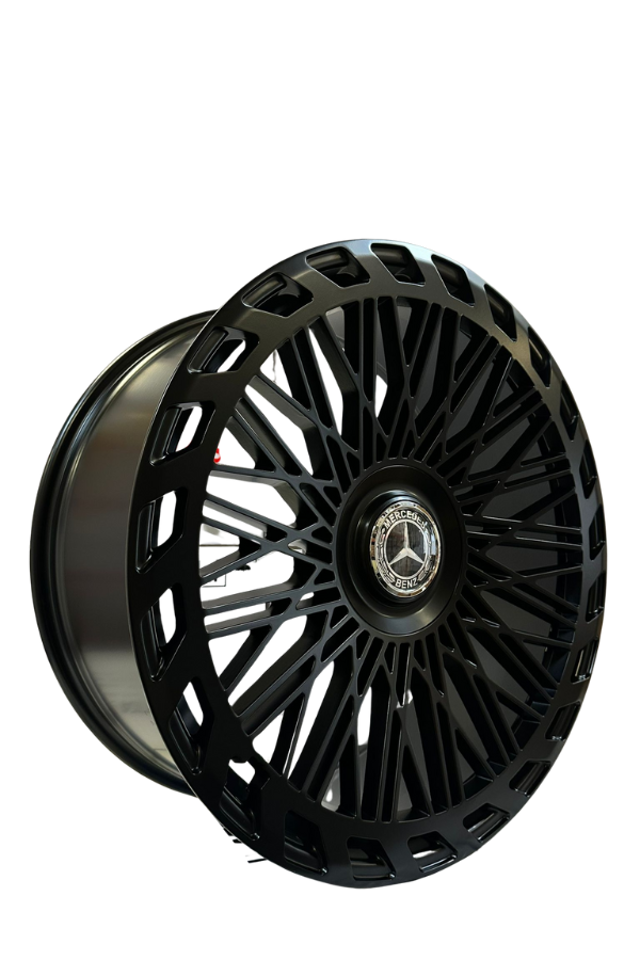 24 Inch Monoblock Rims fit Mercedes G Wagon G550 G65 G63 G55 G500 G400 Style Wheels (Copy)