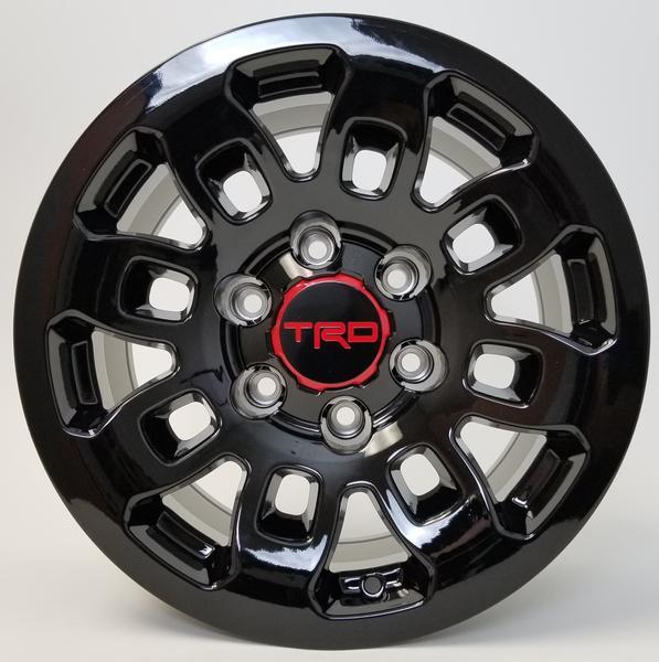 18 INCH TOYOTA TRD PRO STYLE RIMS FITS 4RUNNER FJ CRUISER TACOMA SEMA OFFROAD STYLE WHEELS