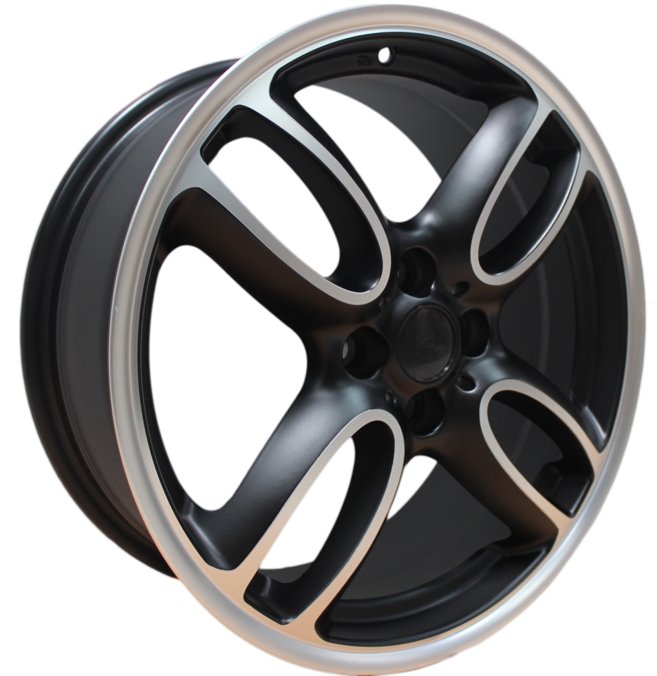 17 Inch Mini Cooper Clubman Cooper S Coupe Black Machined Wheels