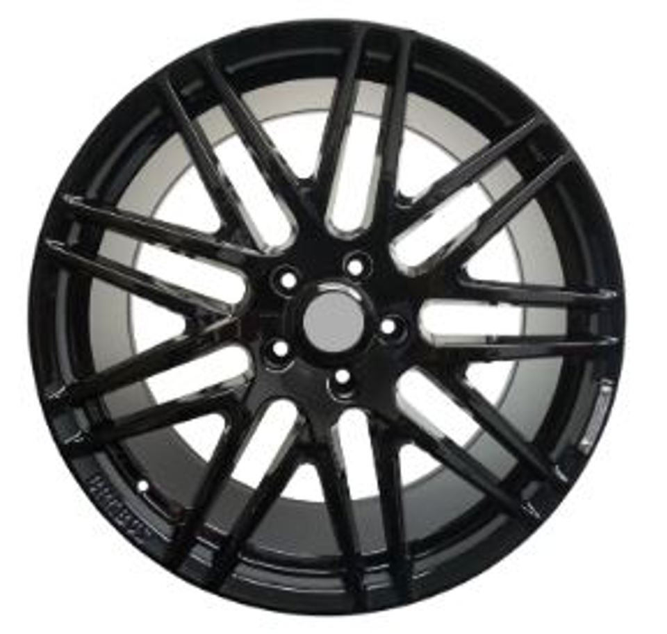 22 Inch Mercedes GLE ML GL GLS Rims Gloss Black Mercedes Wheels